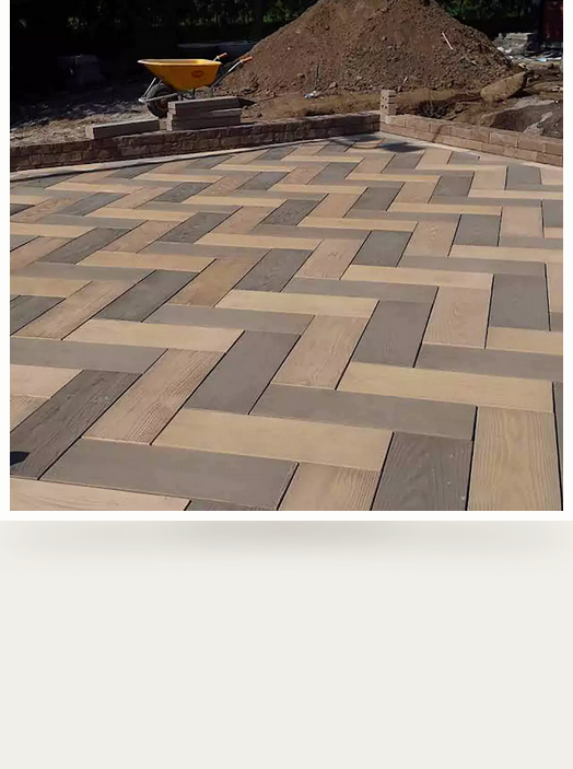 Installation de pavé uni 1